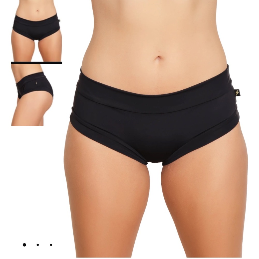 Black Hot Pants- Pole Dance Shorts- NWT